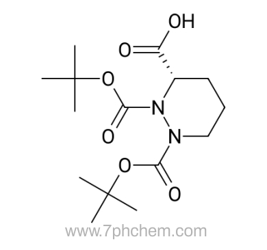 (S)-tetrahydropyridazine-1,2,3-tricarboxylic acid 1,2-di-tert-butyl ester